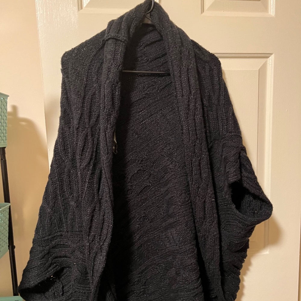 Black Womens Cardigan Sweater
